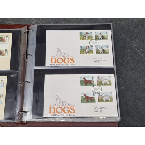 640 - FIRST DAY COVERS: a collection, housed in 4 albums. (Box)