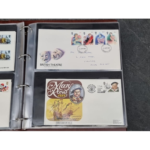 640 - FIRST DAY COVERS: a collection, housed in 4 albums. (Box)