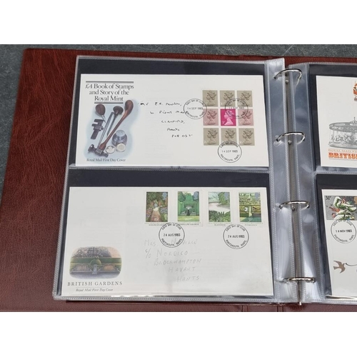 640 - FIRST DAY COVERS: a collection, housed in 4 albums. (Box)