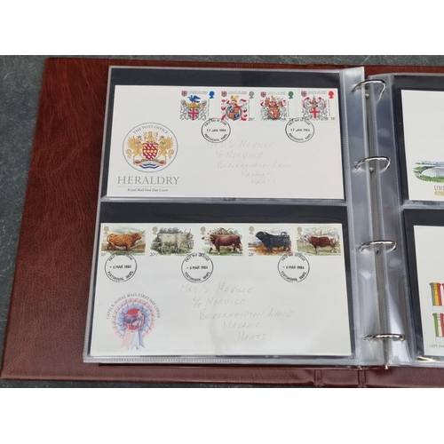 640 - FIRST DAY COVERS: a collection, housed in 4 albums. (Box)