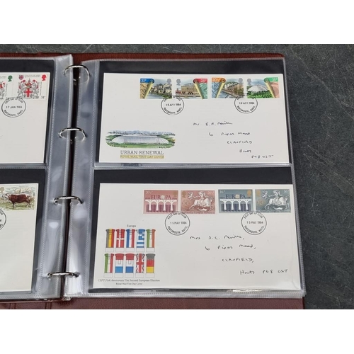 640 - FIRST DAY COVERS: a collection, housed in 4 albums. (Box)