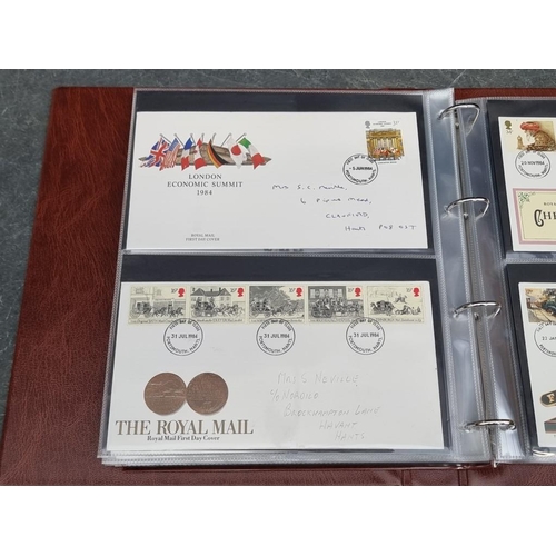 640 - FIRST DAY COVERS: a collection, housed in 4 albums. (Box)