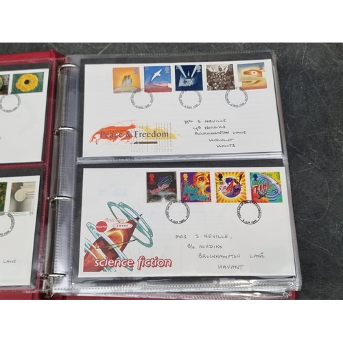 640 - FIRST DAY COVERS: a collection, housed in 4 albums. (Box)