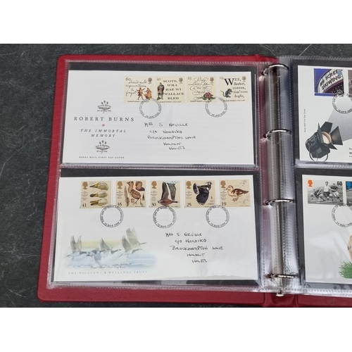 640 - FIRST DAY COVERS: a collection, housed in 4 albums. (Box)