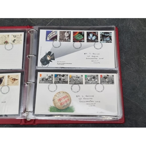 640 - FIRST DAY COVERS: a collection, housed in 4 albums. (Box)