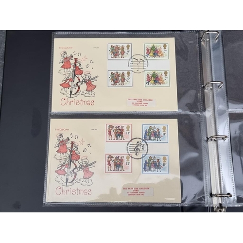 640 - FIRST DAY COVERS: a collection, housed in 4 albums. (Box)