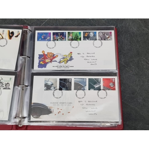 640 - FIRST DAY COVERS: a collection, housed in 4 albums. (Box)