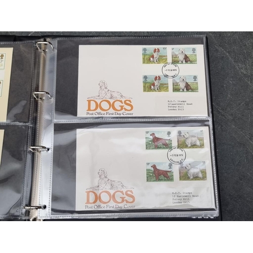 640 - FIRST DAY COVERS: a collection, housed in 4 albums. (Box)