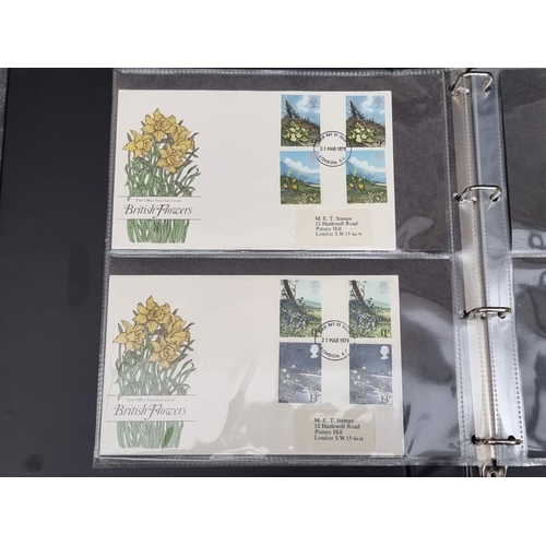 640 - FIRST DAY COVERS: a collection, housed in 4 albums. (Box)