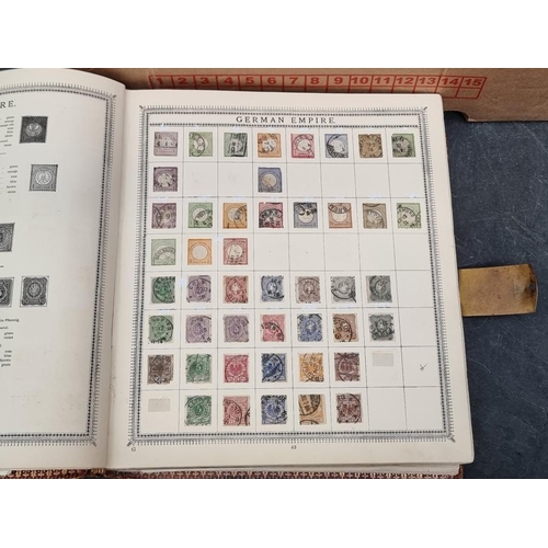 642 - STAMPS: a quantity, in 6 albums, to include Old-Time Collection in 2 albums. (Box)... 