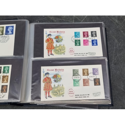 644 - FIRST DAY COVERS: a collection in 3 albums.