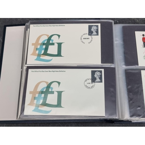 644 - FIRST DAY COVERS: a collection in 3 albums.