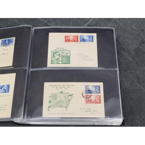 644 - FIRST DAY COVERS: a collection in 3 albums.