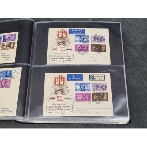 644 - FIRST DAY COVERS: a collection in 3 albums.