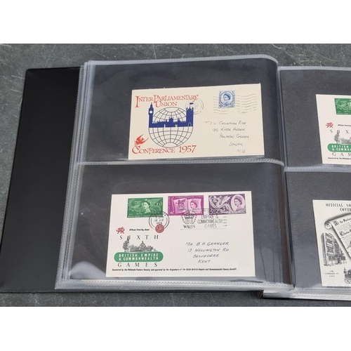 644 - FIRST DAY COVERS: a collection in 3 albums.