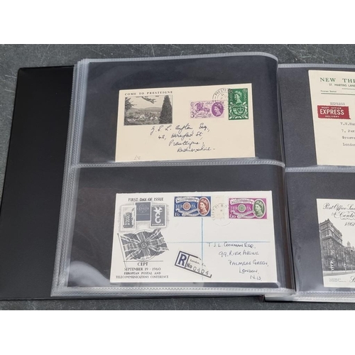 644 - FIRST DAY COVERS: a collection in 3 albums.