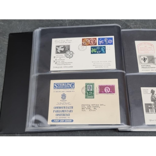 644 - FIRST DAY COVERS: a collection in 3 albums.