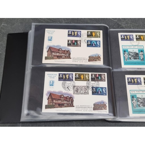 644 - FIRST DAY COVERS: a collection in 3 albums.