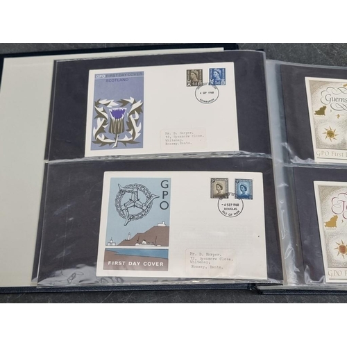 644 - FIRST DAY COVERS: a collection in 3 albums.