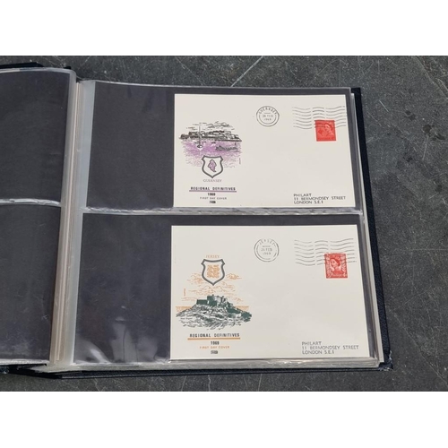 644 - FIRST DAY COVERS: a collection in 3 albums.