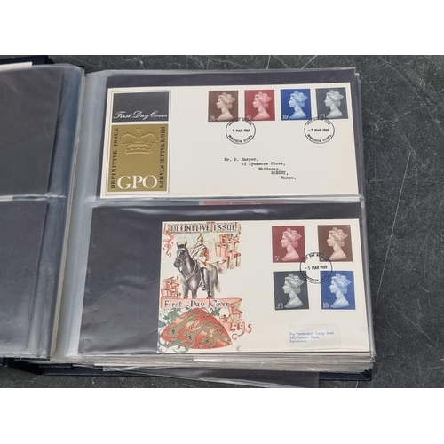 644 - FIRST DAY COVERS: a collection in 3 albums.