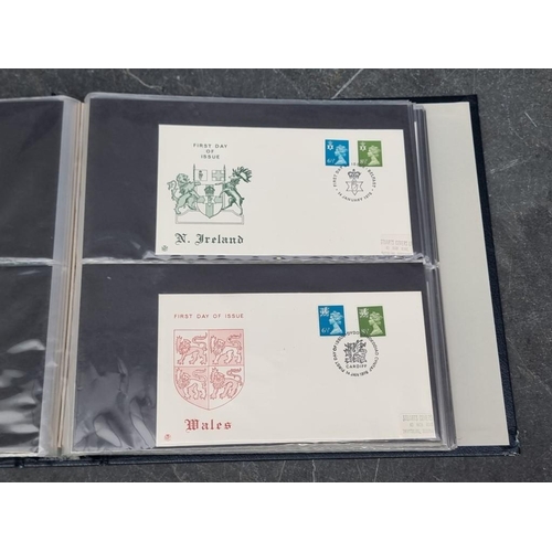 644 - FIRST DAY COVERS: a collection in 3 albums.