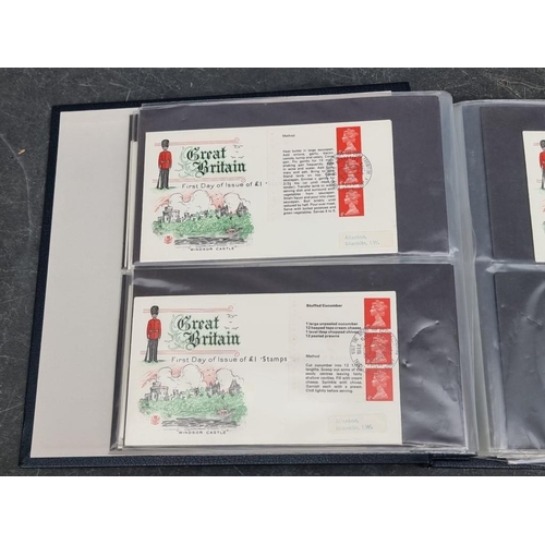 644 - FIRST DAY COVERS: a collection in 3 albums.