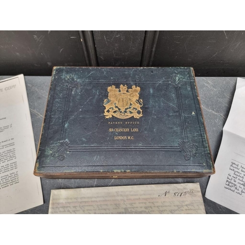 648 - QUEEN VICTORIA LETTERS PATENT: RAILWAYS: letters patent granted to John Collins Russell of Brix... 