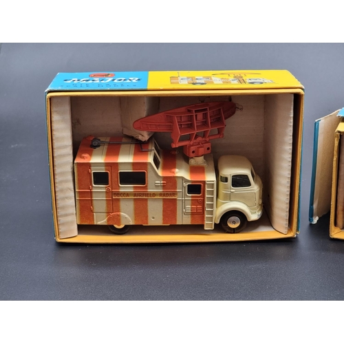 1283 - Corgi: two boxed vehicles, comprising: Mobile Airfield Radar No.1106 and 'Carrimore' No.1104.... 