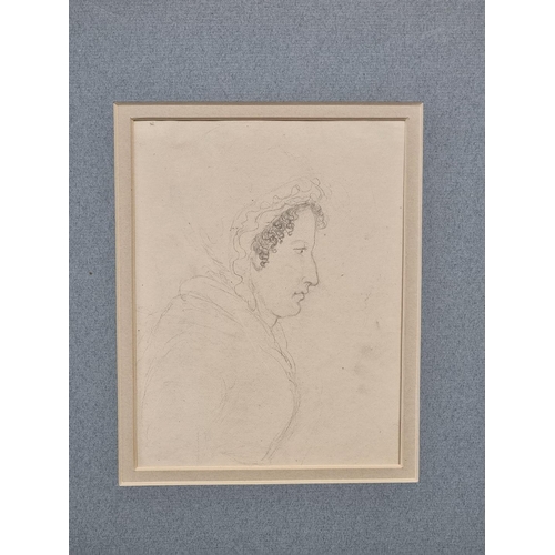 1107 - Manner of Sir Edwin Landseer, a folio of pencil sketches, largest approx 20 x 17cm, each mounted. (1... 