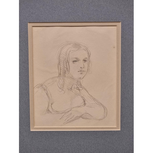 1107 - Manner of Sir Edwin Landseer, a folio of pencil sketches, largest approx 20 x 17cm, each mounted. (1... 