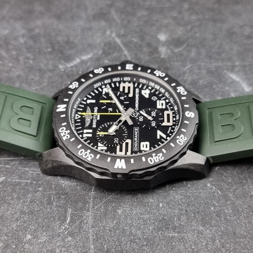 176 - A Breitling 'Endurance Pro' chronograph 'Breitlight' quartz wristwatch, 44mm, Ref. X8230, Serial No.... 