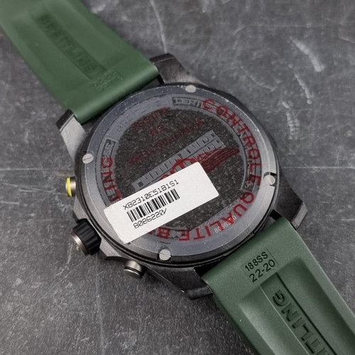 176 - A Breitling 'Endurance Pro' chronograph 'Breitlight' quartz wristwatch, 44mm, Ref. X8230, Serial No.... 