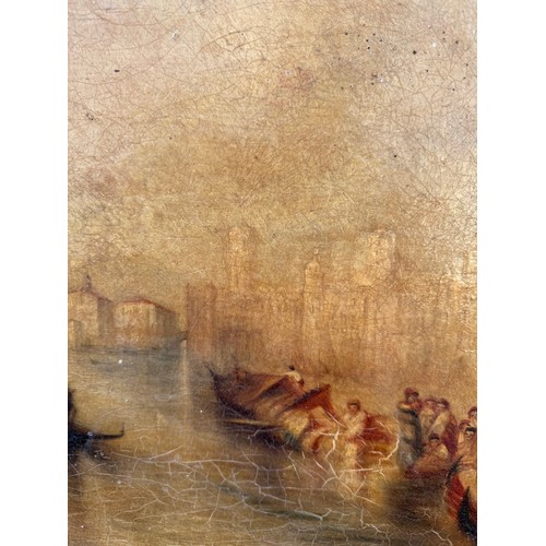 1112 - Manner of J.M.W. Turner, The Grand Canal, Venice, oil on canvas, 39 x 59.5cm.