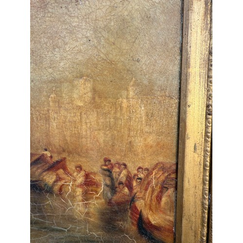 1112 - Manner of J.M.W. Turner, The Grand Canal, Venice, oil on canvas, 39 x 59.5cm.