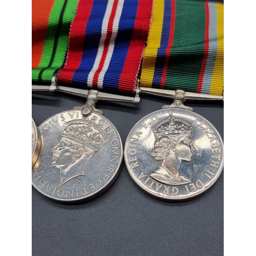 160 - Medals: a WWII group of five and related ephemera, to 1377079 W/O J A Wallis No.464 Squadron Royal A... 