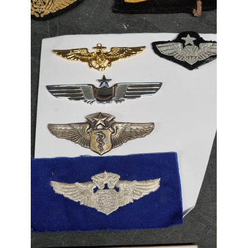 26 - British & Commonwealth Air Forces: WWII and later, badges, wings and insignia, to include a WWII... 