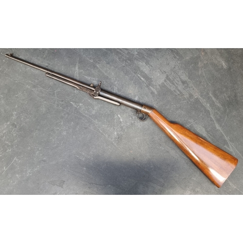 292 - A pre-war BSA Light Pattern Standard 0.177 air rifle, serial No.L39011, with replacement stock.... 