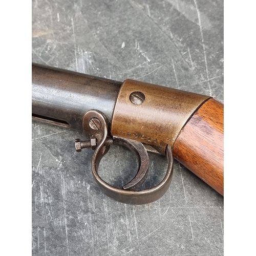 292 - A pre-war BSA Light Pattern Standard 0.177 air rifle, serial No.L39011, with replacement stock.... 