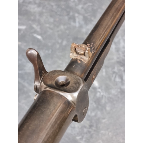 292 - A pre-war BSA Light Pattern Standard 0.177 air rifle, serial No.L39011, with replacement stock.... 