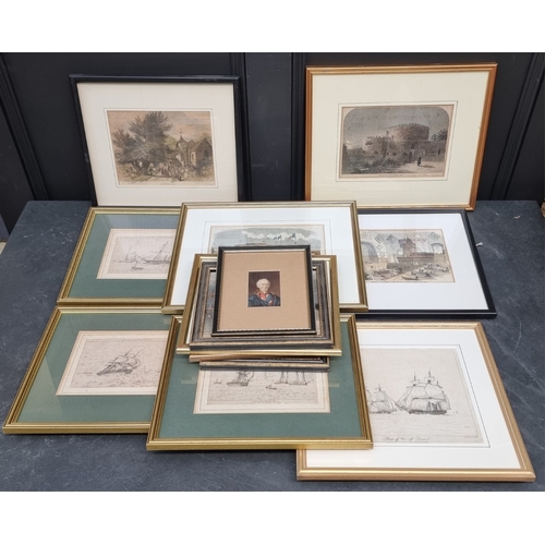 302 - A group of antique Duke of Wellington prints. (13)