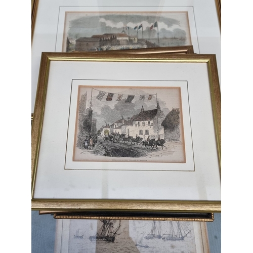 302 - A group of antique Duke of Wellington prints. (13)