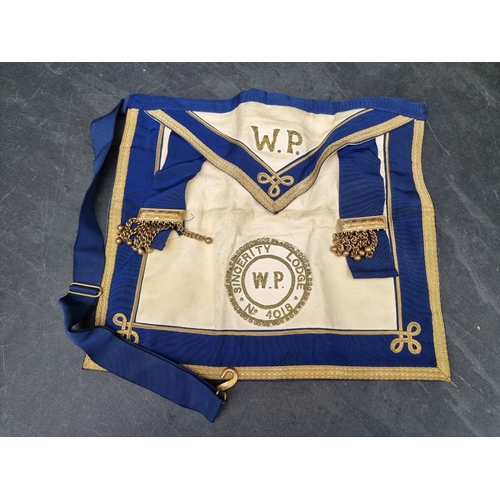 68 - Masonic: a collection of medals, badges and regalia.