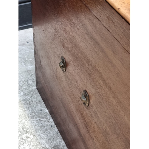 1013 - An old cedar chest, 82cm wide.