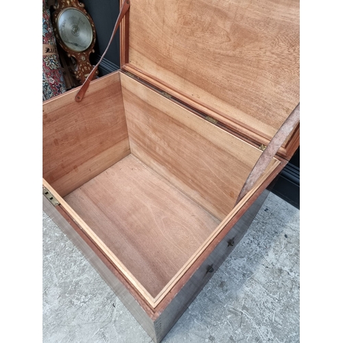 1013 - An old cedar chest, 82cm wide.