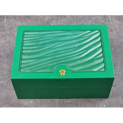 387 - A Rolex wristwatch box; Ref. 39139.04 - Oyster M, to include interior cushion and swing tag, pr... 