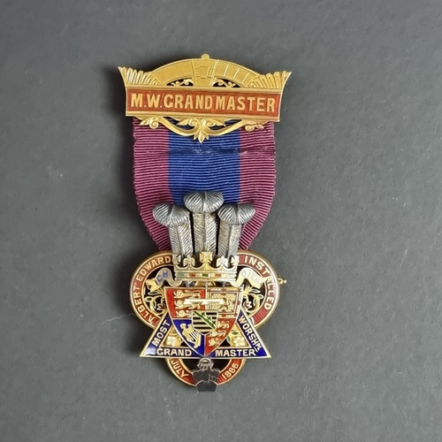 421 - Of Royal & Masonic interest: Albert Edward Prince of Wales, later Edward VII, Grand Master of th... 
