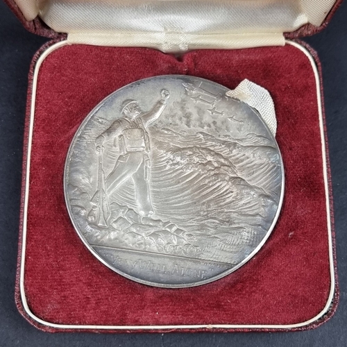 Medals: a cased Spink & Son Ltd silver Winston Churchill