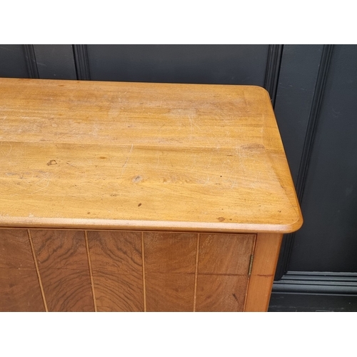 1001 - A 1950s Heal's walnut sideboard, 126.5cm wide, (lacking signed tablet).