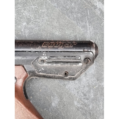 16 - A BSA 'Scorpion' 0.22 cal break-barrel air pistol, Serial No.RB53093; together with a Milbro 'Cougar... 